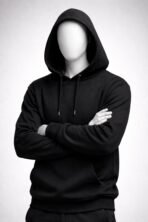 Essential Classic Black Hoodie - Image 2