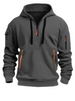 Multi-Pocket Tactical Utility Hoodie - Image 4
