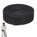 Premium Black Belt & Martial Arts Uniform Set - Image 3