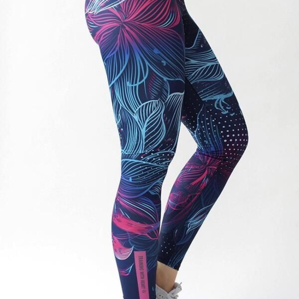 omen’s High-Waist Printed Gym Leggings