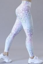 omen’s High-Waist Printed Gym Leggings - Image 2