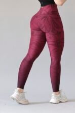 Printed High-Waist Leggings - Image 4