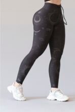 Print High-Waisted Gym Leggings - Image 2