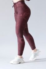 Print High-Waisted Gym Leggings - Image 3