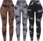 Women's Tie-Dye High-Waisted Leggings – All Color Options - Image 2