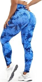 Women's Tie-Dye High-Waisted Leggings – All Color Options - Image 4