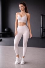 Women’s Seamless Sports Bra & High-Waisted Leggings Set - Image 5