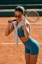 Women’s Scrunch Bum High-Waisted Leggings & Sports Bra Set
